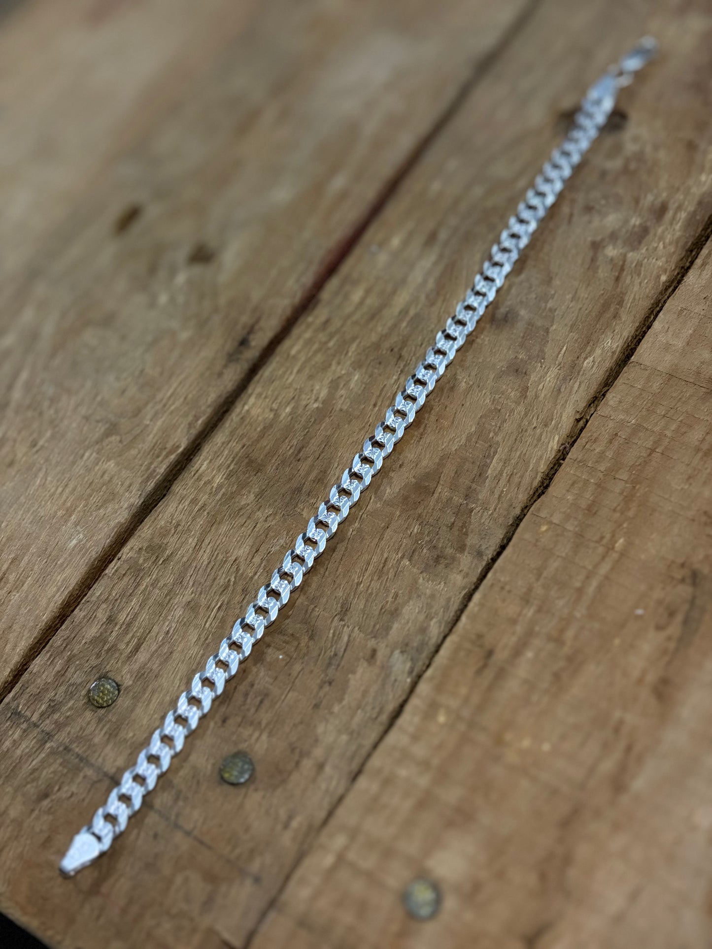Pulsera barbada de 6mm