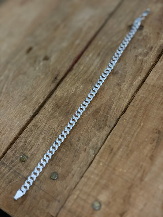Pulsera barbada de 6mm