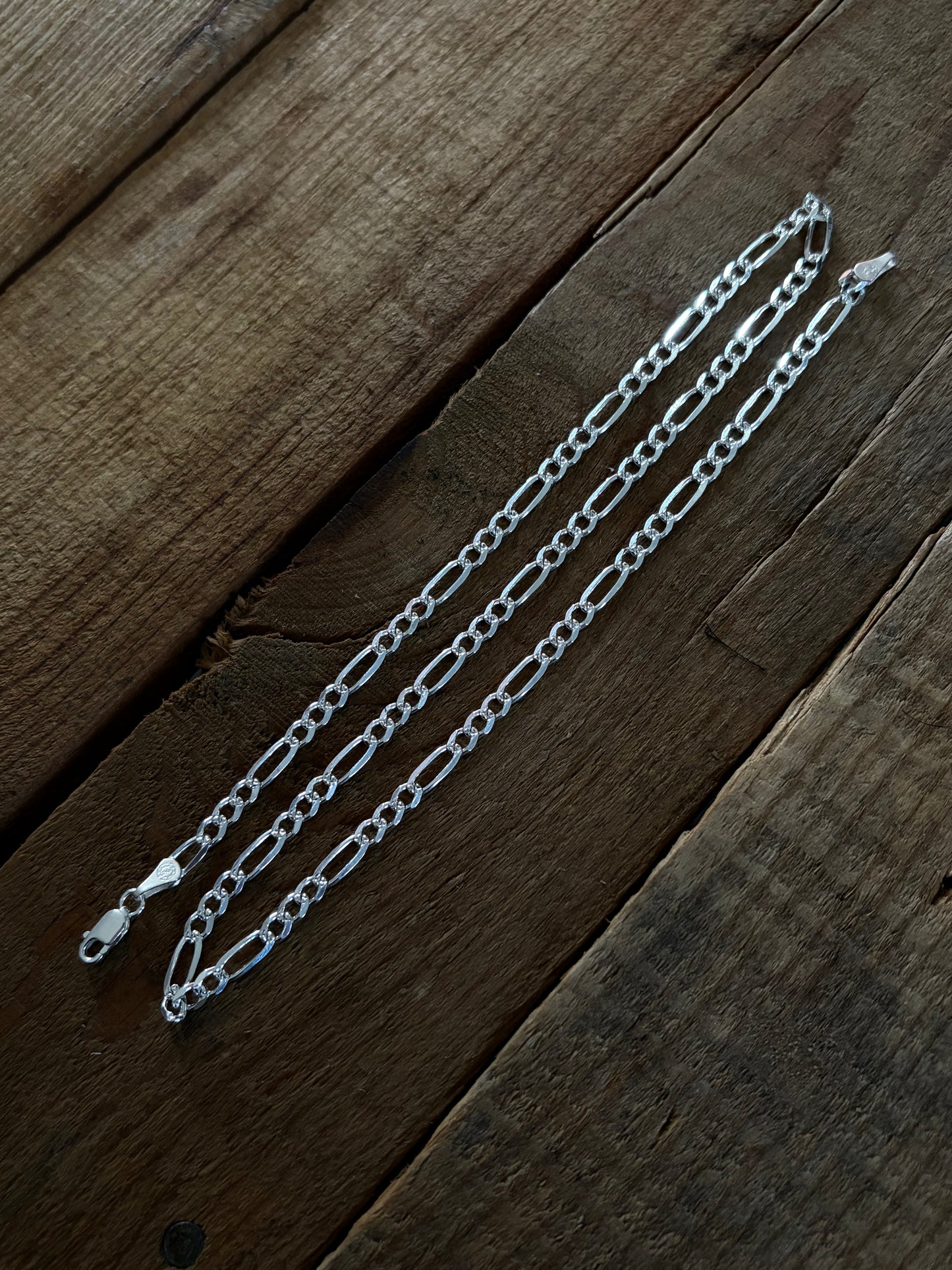 Cadena 3-1 de 4mm diamantada