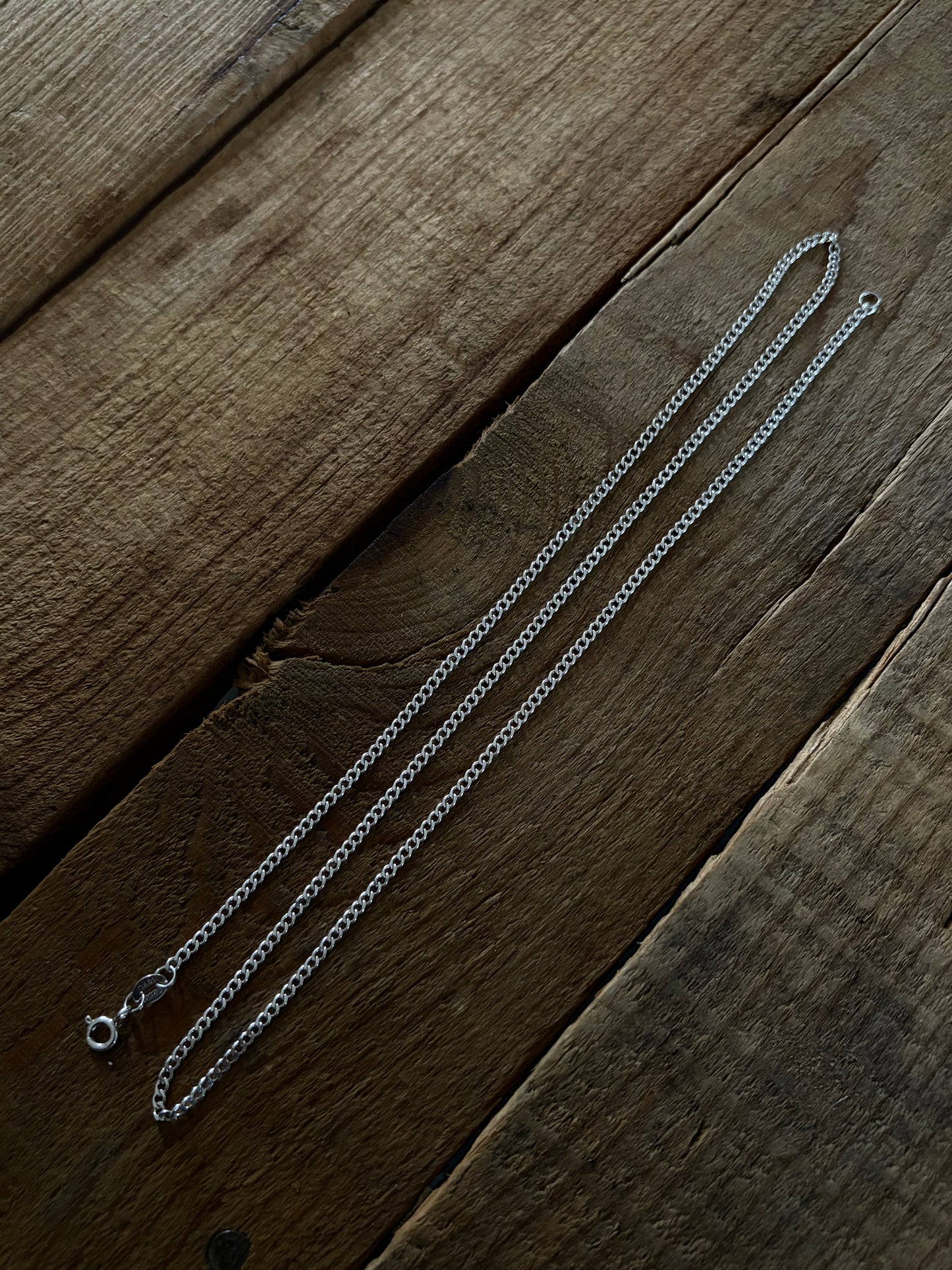 Cadena barbada de 2mm lisa