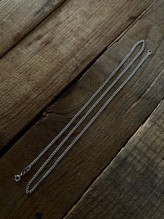Cadena barbada de 2mm lisa